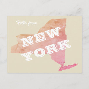 Hello from NEW YORK Postcard