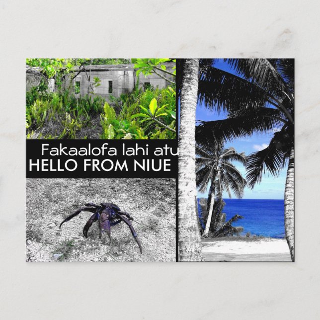 Hello from Niue - Postcard (Front)