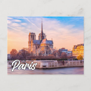 Hello From Paris, France Postcard