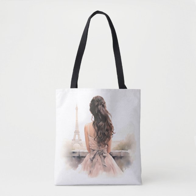 Hello From Paris Tote Bag (Front)