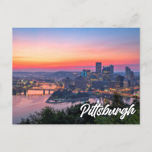 Hello From Pittsburgh, Pennsylvania Postcard