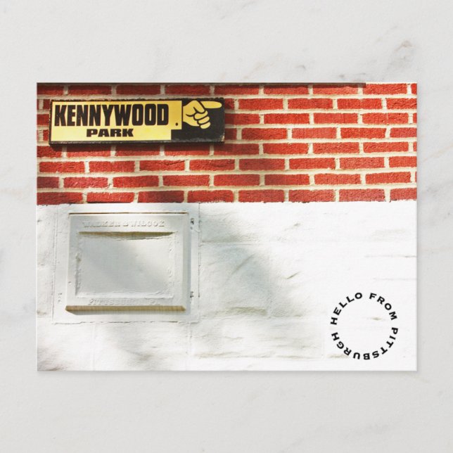 Hello from Pittsburgh Postcard (Front)