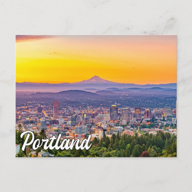 Hello From Portland, Oregon Postcard (Front)