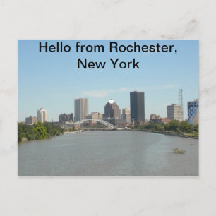 Hello from Rochester, New York Postcard