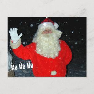 Hello From Santa Postcard