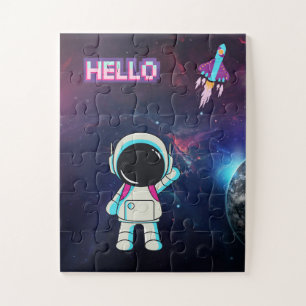 "Hello from Space" Jigsaw Puzzle