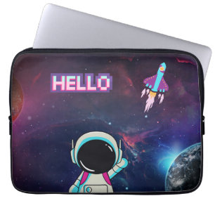 "Hello from Space" Laptop Sleeve