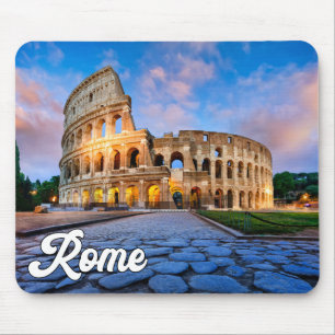Hello From The Historic City Of Rome, Italy Mouse Mat