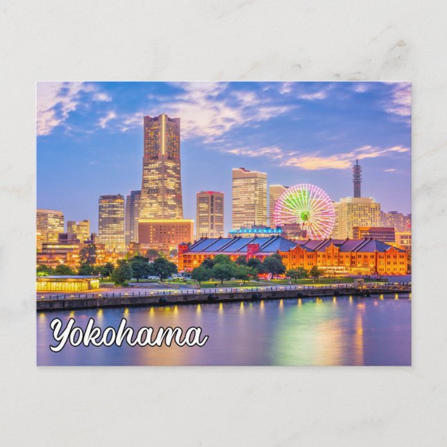 Hello From Yokohama, Japan Postcard (Front)