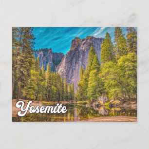Hello From Yosemite National Park Postcard