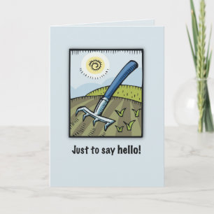 Hello Gardener Card