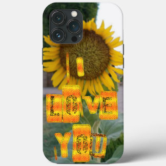 Hello! Good Morning I Love You iPhone 13 Pro Max Case