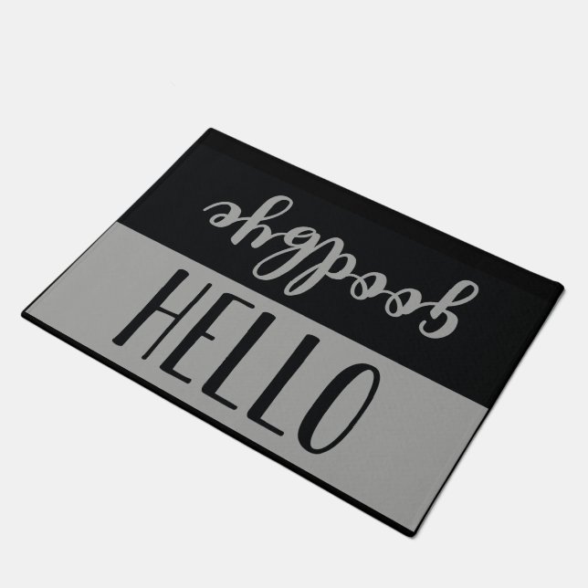 Hello Goodbye Doormat (Angled)