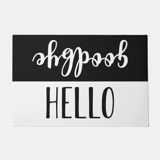 Hello Goodbye Doormat (Front)