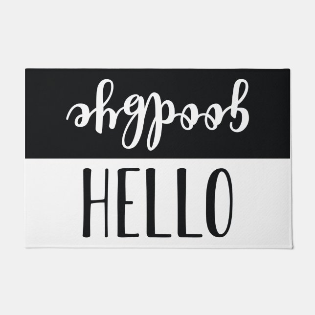 Hello Goodbye Doormat (Front)