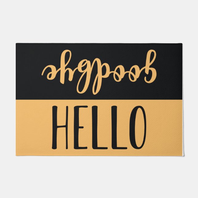 Hello Goodbye Doormat (Front)