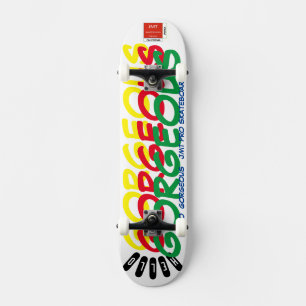 HELLO  GORGEOUS  7 3/4" Skateboard Deck