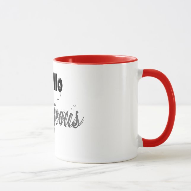 Hello Gorgeous Fun Mug (Right)