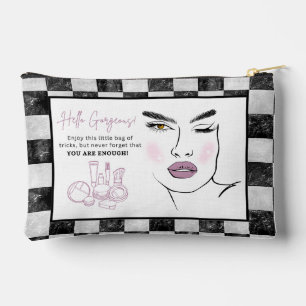 Hello Gorgeous Makeup Accessory Bag