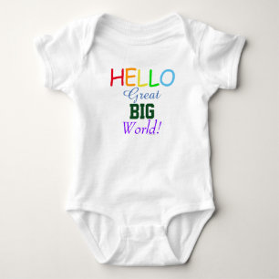 Hello Great Big World Rainbow Baby Shirt