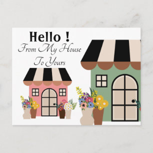 Hello Greeting Postcard