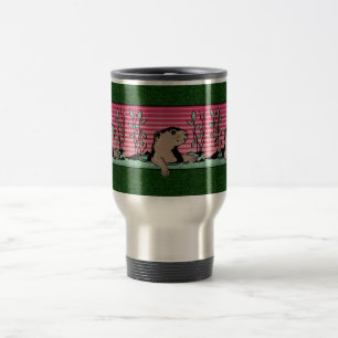 Hello, Groundhog's Shadow - Travel Mug