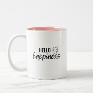 Hello Happiness Sunshine Mug