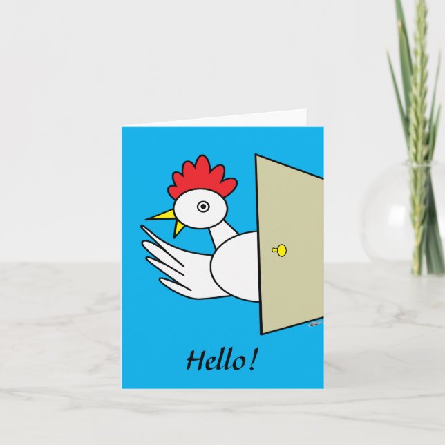 Hello!  Hello! Card (Front)