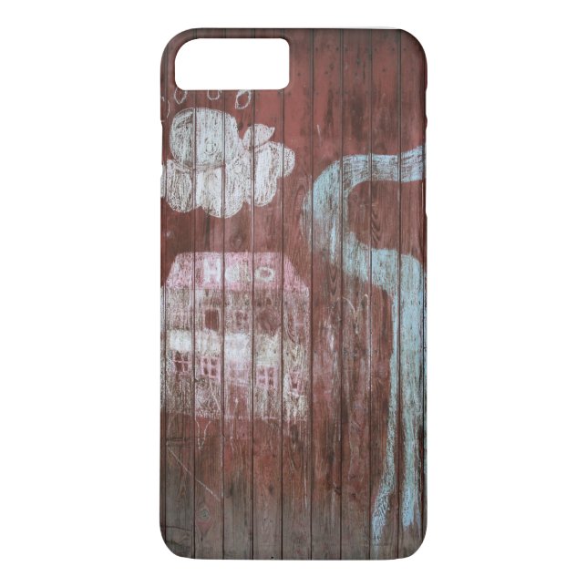 Hello Home Children Drawing Iphone Case (Back)