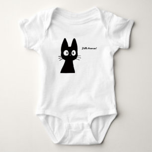 Hello Hooman Cat for Baby Bodysuit