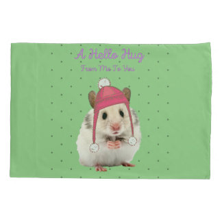 Hello Hug Hamster Pillowcase