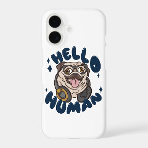 Hello human Cute dog