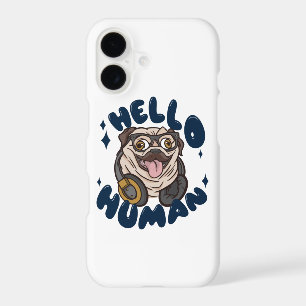 Hello human Cute dog