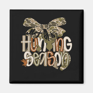 Hello Hunting Season Goodbye Husband Funny Deer Magnet