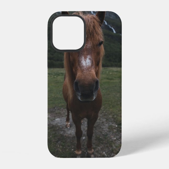 HELLO I AM A HORSE iPhone CASE (Back)