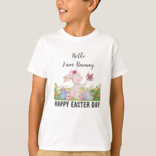 Hello I am Bunny Happy Easter  T-Shirt