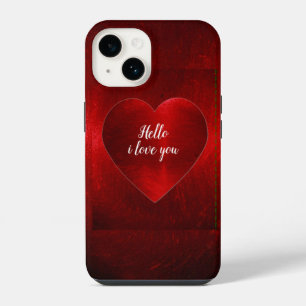hello i love you iPhone 14 case