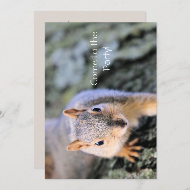 Hello! I'm darling! Invitation (Front/Back)