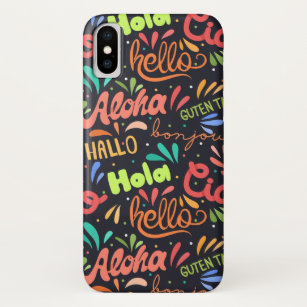 Hello In Different Languages Case-Mate iPhone Case