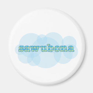 Hello in zulu wawubona argyle pattern magnet