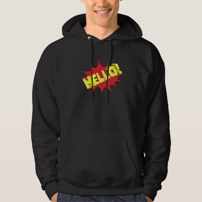 Hello is it me your looking for hoodie (Front)