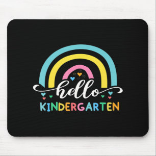 Hello Kindergarten Back To School Mouse Mat