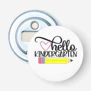 Hello Kindergarten Back To School Teacher St Bottle Opener