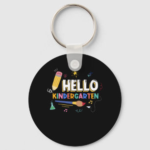 Hello Kindergarten Key Ring
