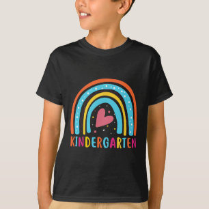 Hello Kindergarten Kindergarten Rainbow  T-Shirt