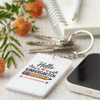 Hello Kindergarten Personalised Back To School