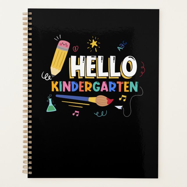 Hello Kindergarten Planner (Front)