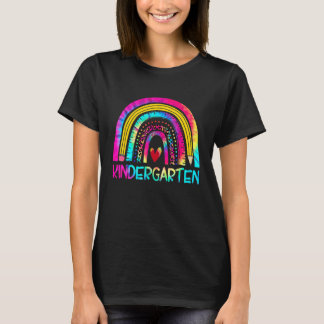 Hello Kindergarten Squad First Day Of School Tie D T-Shirt