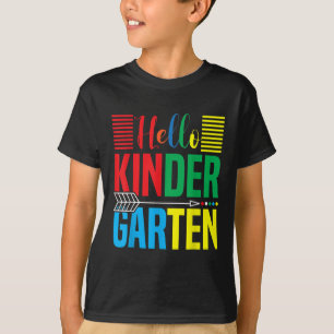 Hello Kindergarten Teacher Back To School T-Shirt