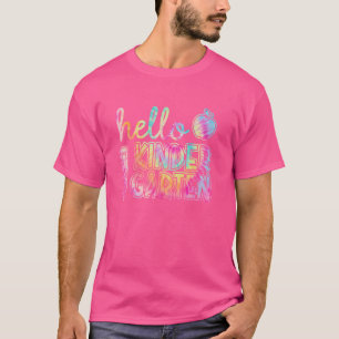 Hello Kindergarten Team Kinder Back to School Teac T-Shirt